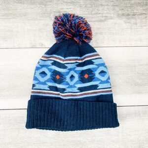 Urban pipeline Aztec print stocking hat